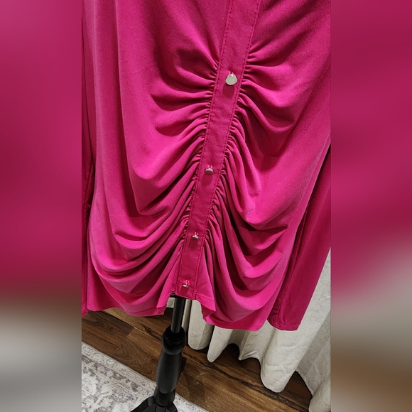 INC International Concept Pink blouse - Picture 2 of 4